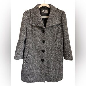 Guess Los Angeles Tweed Coat/Jacket